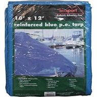 Texsport Blue Reinforced Rip-Stop Polyethylene Tarp, 8  x 10