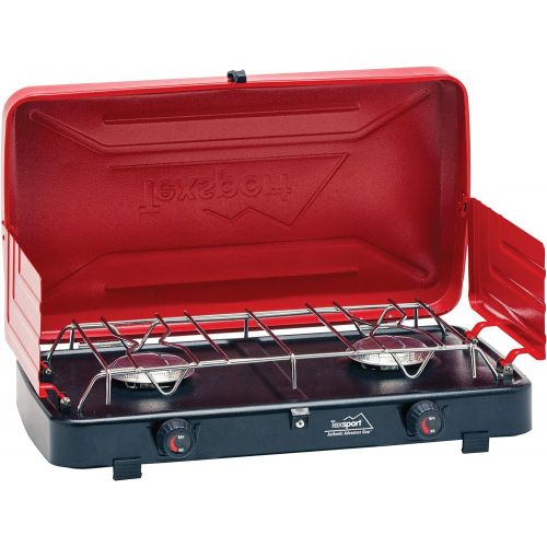  Texsport Rainier Compact 2 Burner Propane Outdoor Camping Stove