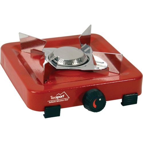  Texsport Compact Single Burner Propane Stove for Outdoor Camping Backpacking Hiking