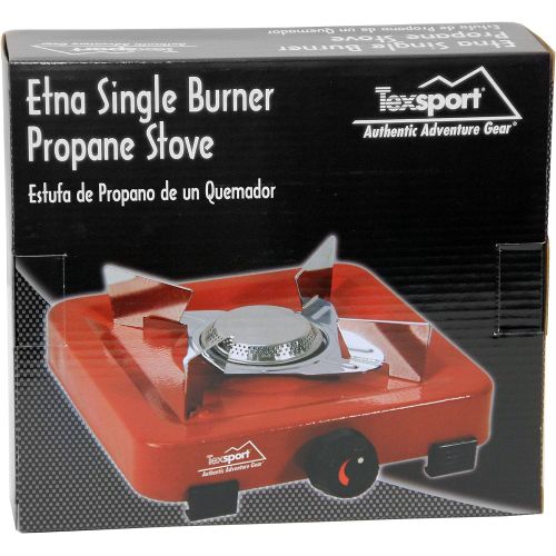  Texsport Compact Single Burner Propane Stove for Outdoor Camping Backpacking Hiking