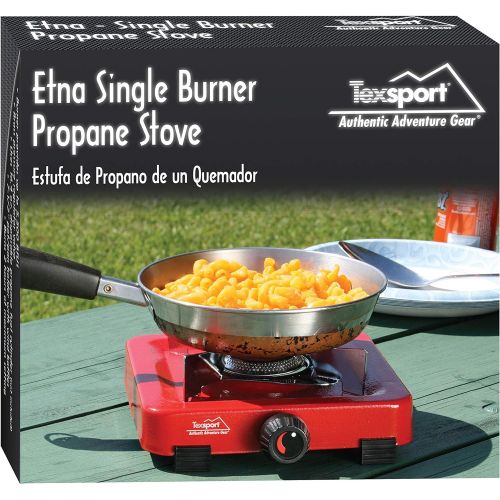  Texsport Compact Single Burner Propane Stove for Outdoor Camping Backpacking Hiking