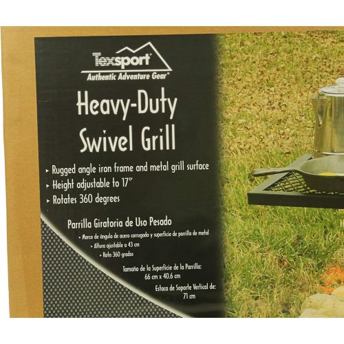  Texsport Heavy-Duty Swivel Grill Home Good