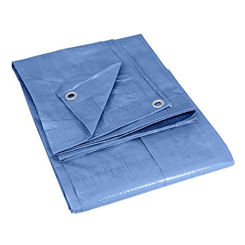  Texsport Heavy Duty Reinforced Multi Purpose Waterproof Blue Tarp