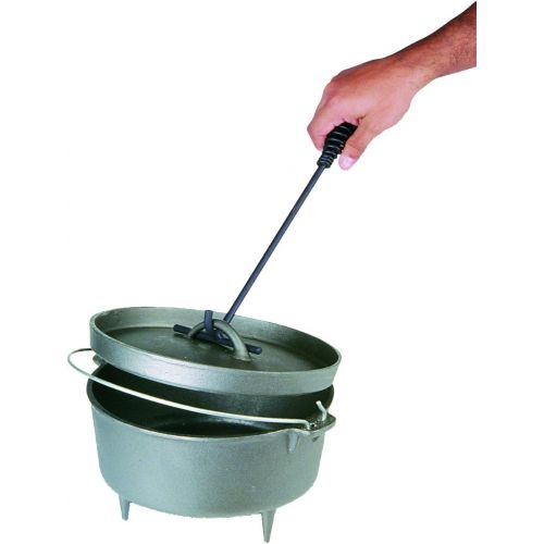  Texsport Camp Cast Iron Dutch Oven Lid Lifter , Black