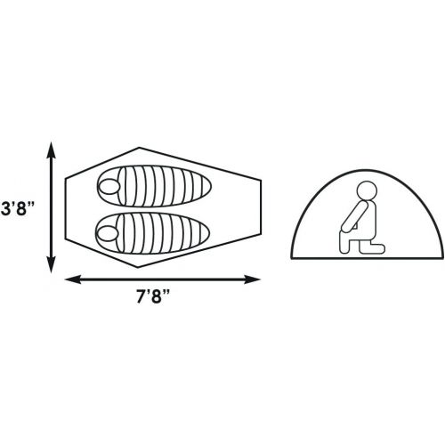  Texsport Saguaro Single Person Personal Bivy Shelter Tent for Backpacking Hiking Camping