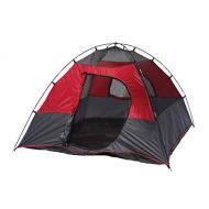 Texsport Lost Lake Square Dome Camping Outdoor Tent, Molten Lava/Grey