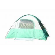 Texsport Cool Canyon 4 Person Square Dome Tent (Green/Gray, 8-Feet X 10-Feet X 65-Inch)