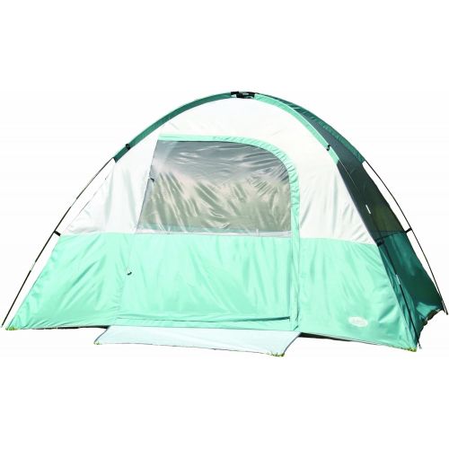  Texsport Cool Canyon 4 Person Square Dome Tent (Green/Gray, 8-Feet X 10-Feet X 65-Inch)