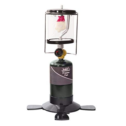  Texsport Single Mantle Propane Lantern for Outdoor Use Green