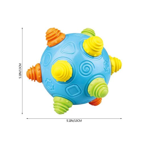  Teytoy Baby Music Shake Dancing Ball Toy, BPA Free Bouncing Sensory Developmental Ball for Boys and Girls