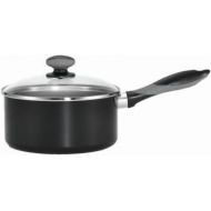 T-FalWearever NEW Get A Grip 2 QT Sauce Pan Black Aluminum Construction Non-Stick Ex