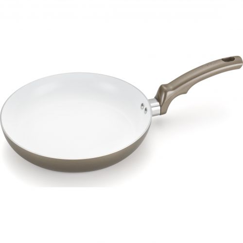 테팔 T-fal T-Fal Celebrate Ceramic 10 PTFE-free, PFOA-free, Dishwasher Safe Champagne Fry Pan