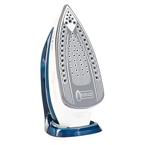 테팔 [아마존베스트]T-fal Steam, Ceramic Flat Iron, Scratch Resistant, Anti-Drip and Auto-Off System, 1700 Watt, Blue