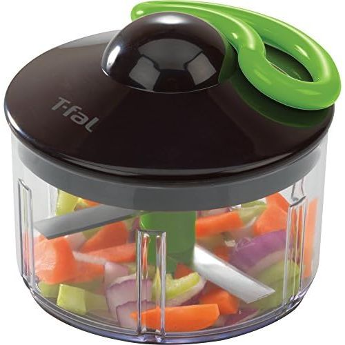 테팔 [아마존베스트]T-fal Ingenio Hand-Powered Rapid Food Chopper, Black