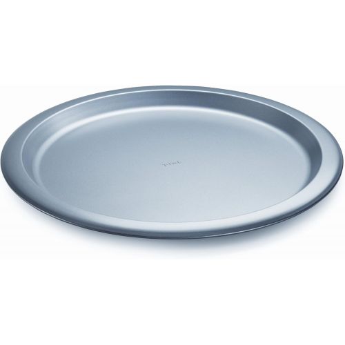 테팔 [아마존베스트]T-fal 84837 Professional Bakeware Nonstick Pizza Pan, 15.75-inch Large, Gray