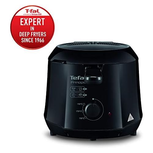 테팔 [아마존베스트]T-fal FF230850 Cool-Touch Mini Deep-Fryer, 1.2-Liter, Black