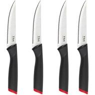 [아마존베스트]T-fal 84248 Comfort Steak Knives (4 Pack), Stainless Steel