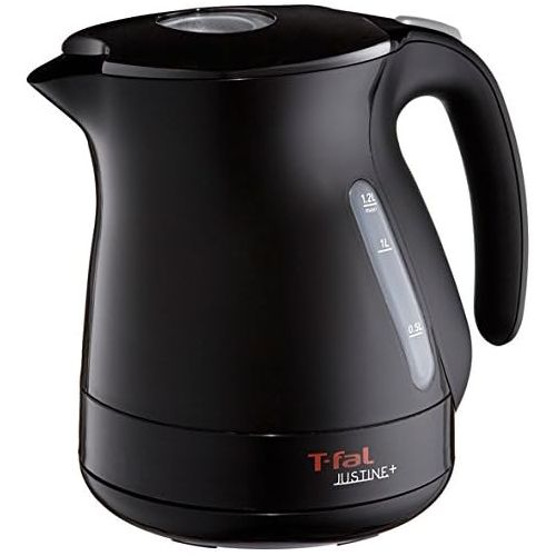 테팔 [아마존베스트]T-fal T-FAL electric kettle (1.2L) Justin plus cacao black KO3408JP