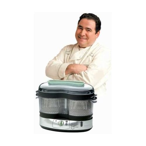 테팔 [아마존베스트]Emeril by T-fal VS4001 9.5-Liter 1500-watt Steamer, Silver