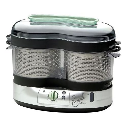 테팔 [아마존베스트]Emeril by T-fal VS4001 9.5-Liter 1500-watt Steamer, Silver