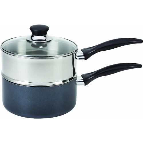 테팔 [아마존베스트]T-fal B1399663 Specialty Stainless Steel Double Boiler with Phenolic Handle Cookware, 3-Quart, Silver