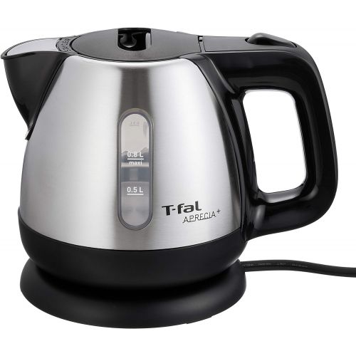 테팔 [아마존베스트]T-fal T-FAL electric kettle Apureshia plus (0.8L) Metallic Noir BI805D70