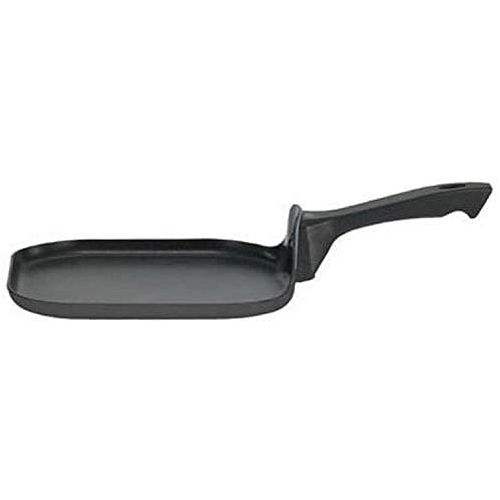 테팔 [아마존베스트]T-fal B36314 Specialty Nonstick Mini-Cheese Griddle Cookware, 6.5-Inch, Black