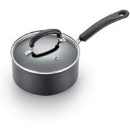 [아마존베스트]T-fal C5612464 Titanium Advanced Nonstick Thermo-Spot Heat Indicator Dishwasher Safe Cookware Saucepan, 3-Quart, Black - 2100103843