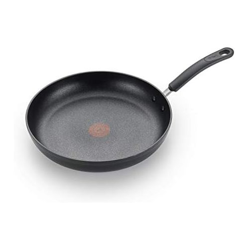 테팔 [아마존베스트]T-fal C5610564 Titanium Advanced Nonstick Thermo-Spot Heat Indicator Dishwasher Safe Cookware Fry Pan, 10.5-Inch, Black - 2100103840