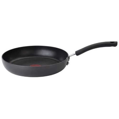 테팔 [아마존베스트]T-fal E76507 Ultimate Hard Anodized Scratch Resistant Titanium Nonstick Thermo-Spot Heat Indicator Anti-Warp Base Dishwasher Safe Oven Safe PFOA Free Saute / Fry Pan Cookware, 12-I