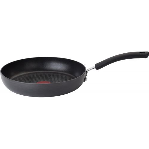 테팔 [아마존베스트]T-fal E76507 Ultimate Hard Anodized Scratch Resistant Titanium Nonstick Thermo-Spot Heat Indicator Anti-Warp Base Dishwasher Safe Oven Safe PFOA Free Saute / Fry Pan Cookware, 12-I