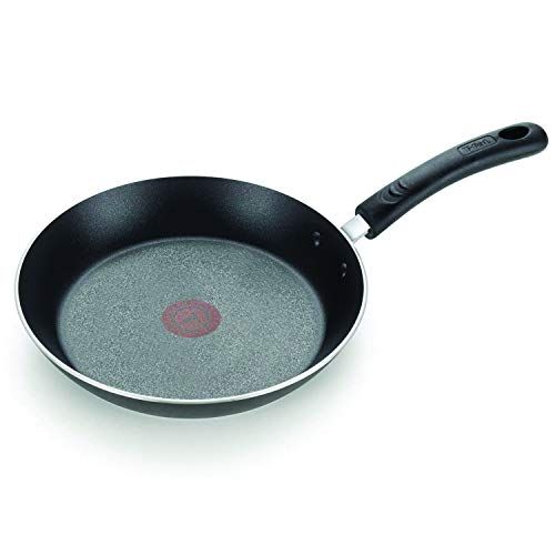  T-fal E93808 Professional Nonstick Fry Pan, Nonstick Cookware, 12.5 Inch Pan, Thermo-Spot Heat Indicator, Black: Kitchen & Dining