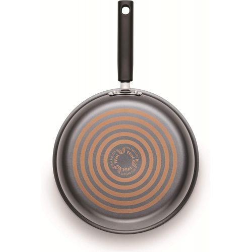  T-fal C5310264 Non-Stick Fry Pan, Ergonomic, Stay Cool Handle, Aluminum, 7.75-Inch, Black