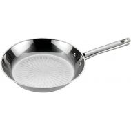 T-fal E76007 Performa Stainless Steel Dishwasher Safe Oven Safe Fry Pan Saute Pan Cookware, 12-Inch, Silver