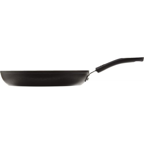  T-fal C5610764 Titanium Advanced Nonstick Thermo-Spot Heat Indicator Dishwasher Safe Cookware Fry Pan, 12-Inch, Black