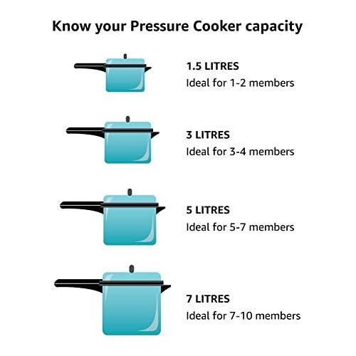  T-fal Pressure Cooker, Stainless Steel Cookware, Dishwasher Safe, 15-PSI Settings, 6.3-Quart, Silver, Model P25107