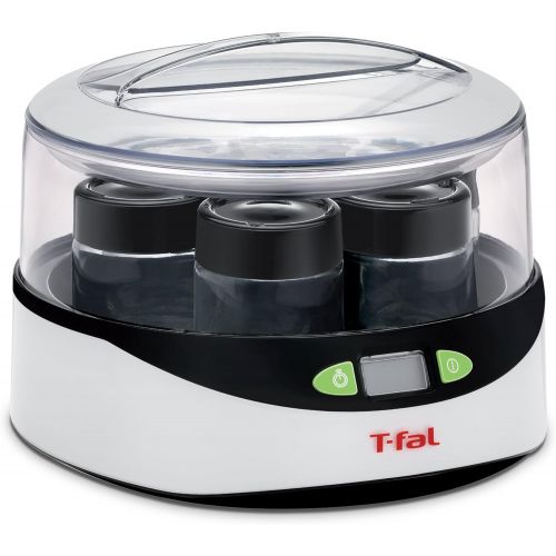  T-fal YG232 Balanced Living Yogurt Maker with LCD Timer, White