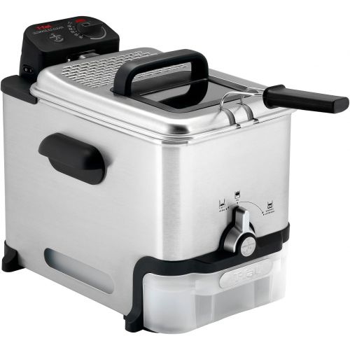  T-fal 1700 Watt 3.5L Easy Clean Stainless Steel Cool Touch Deep Fryer