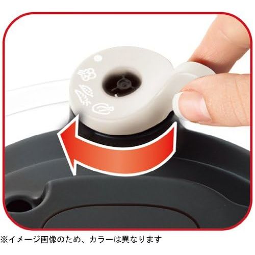  T-fal pressure cookerKuripuso arch one-touch opening and closing IH corresponding paprika Red 4L P4360432