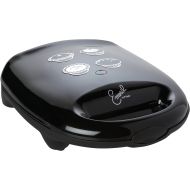 Emeril by T-fal SM2205 Electric Nonstick Plates Cake and Pie Maker, Black