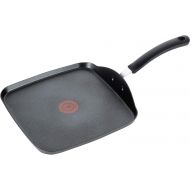 T-fal, Ultimate Hard Anodized, Nonstick 10.25 In. Square Griddle, Black, , 10.25 Inch, Grey