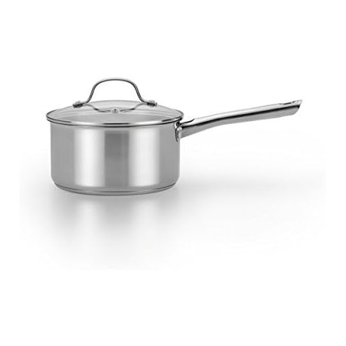  T-fal E75824 Performa Stainless Steel Dishwasher Safe Oven Safe Sauce Pan Cookware, 3-Quart, Silver