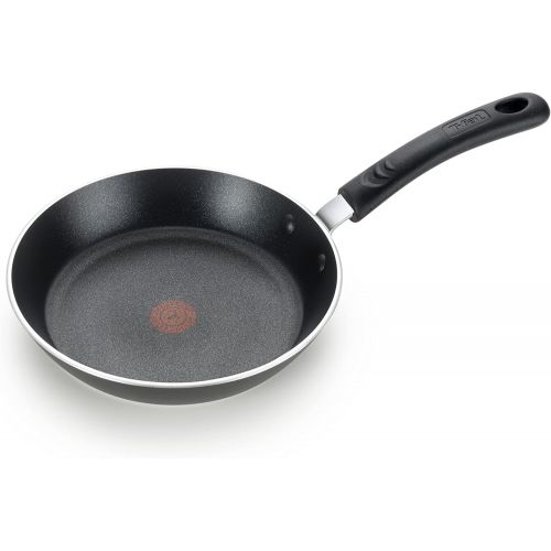  T-fal E93802 Professional Total Nonstick Thermo-Spot Heat Indicator Fry Pan, 8-Inch, Black