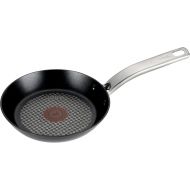 T-fal C51702 ProGrade Titanium Nonstick Thermo-Spot Dishwasher Safe PFOA Free with Induction Base Fry Pan Cookware, 7.5-Inch, Black -