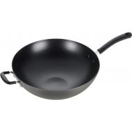T-fal, Ultimate Hard Anodized, Nonstick 14 in. Wok, Black, , 14 Inch, Grey