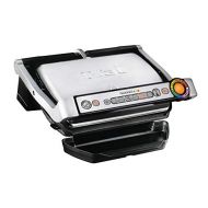 [아마존베스트]T-Fal GC7 Opti-Grill Indoor Electric Grill, 4-Servings, Automatic Sensor Cooking, Silver