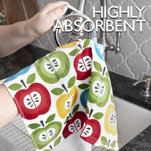  T-fal Textiles Kitchen Towel, 2 Pack, Apples