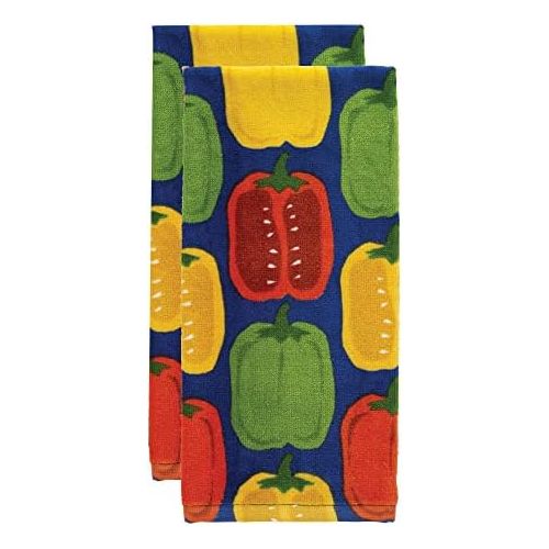  T-fal Textiles Kitchen Towel, 2 Pack, Peppers