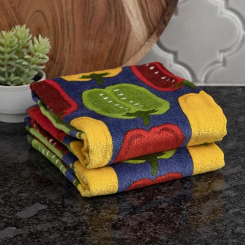  T-fal Textiles Kitchen Towel, 2 Pack, Peppers