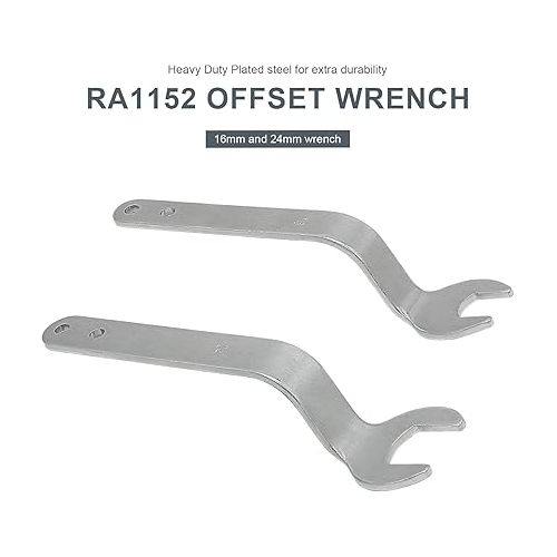  RA1152 Offset Wrenches for Router Bit-Changing BOSCH 2610906283 1/4-Inch Collet Chuck for 1613-,1617-, 1618- & 1619- Series Routers
